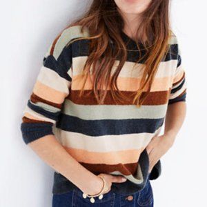 Madewell Pullover Sweater in Elmwood Stripe